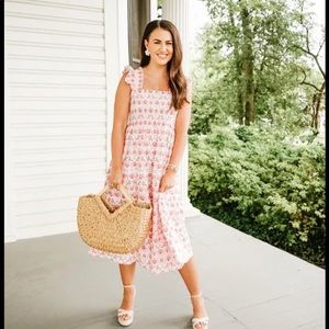 Hill House Ellie Nap Dress in Seashell print